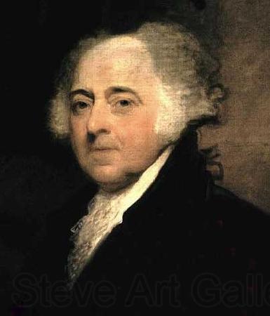 unknow artist Second President of the US. Painting by Gilbert Stuart Germany oil painting art
